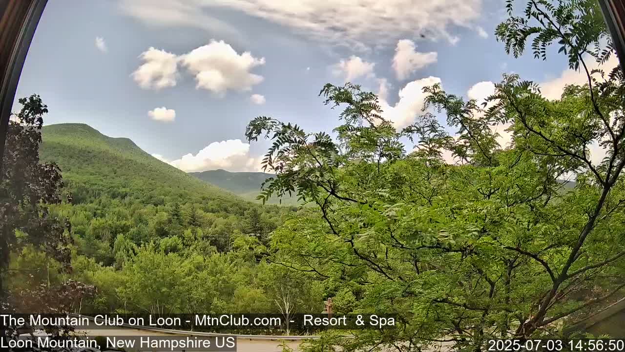 Loon Mountain Views from Club on Loon - Woodstock, New Hampshire, USA