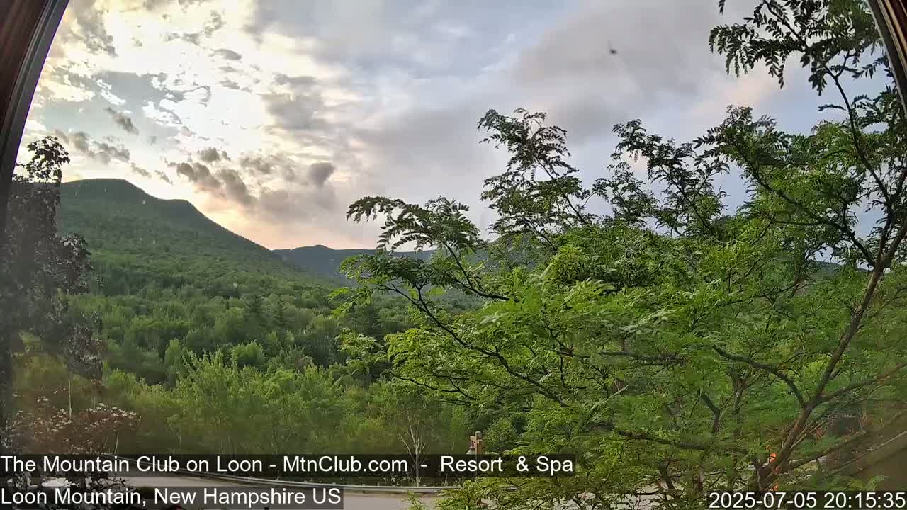 Loon Mountain Views from Club on Loon - Woodstock, New Hampshire, USA