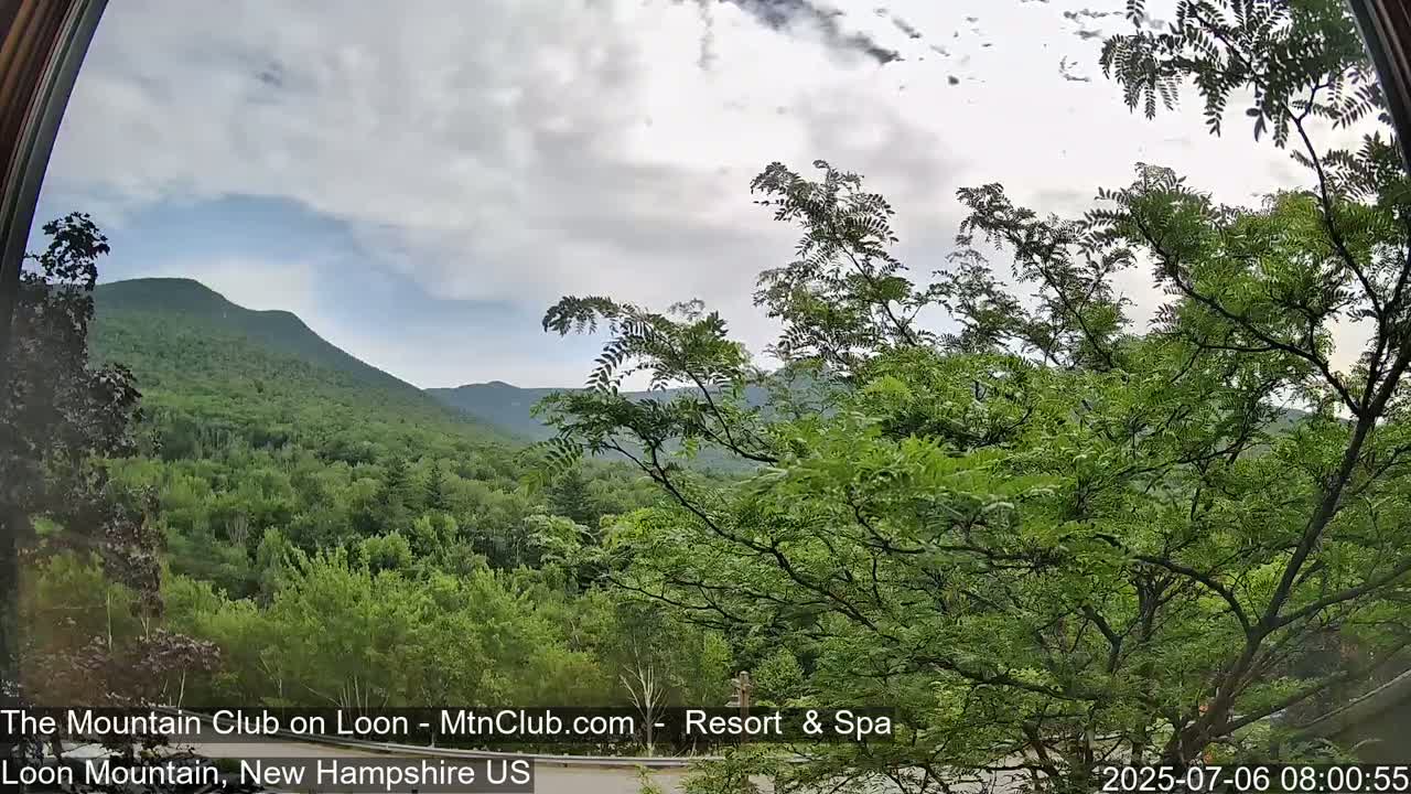 Loon Mountain Views from Club on Loon - Woodstock, New Hampshire, USA