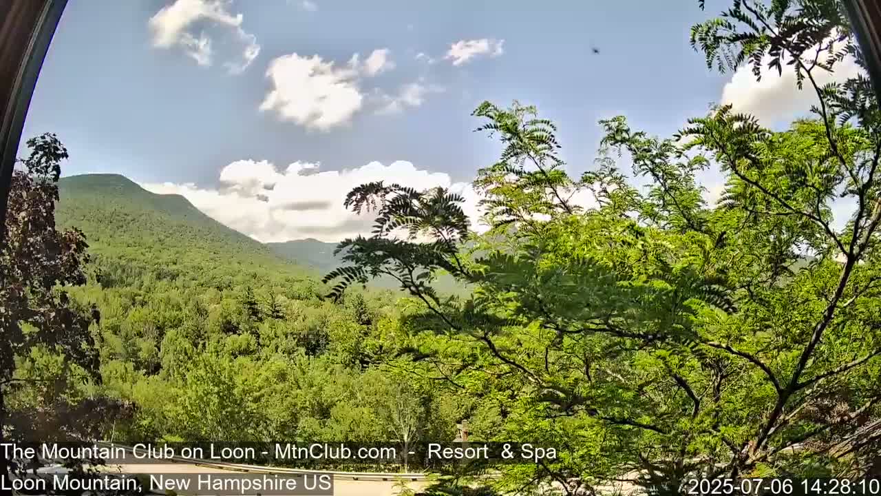 Loon Mountain Views from Club on Loon - Woodstock, New Hampshire, USA