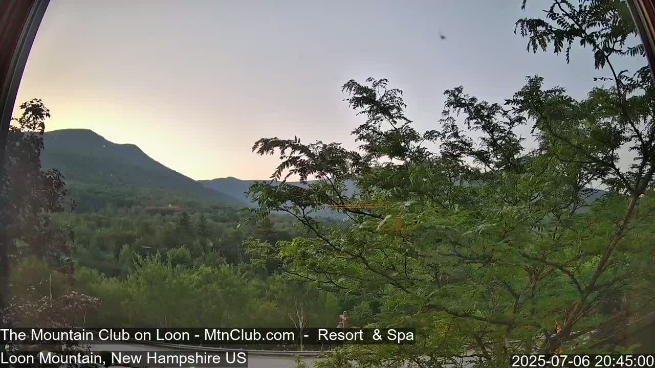 Loon Mountain Views from Club on Loon - Woodstock, New Hampshire, USA