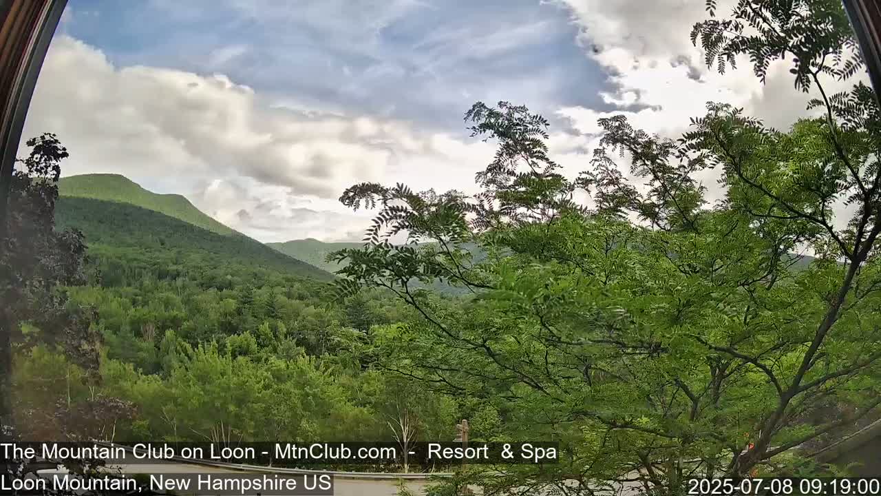 Loon Mountain Views from Club on Loon - Woodstock, New Hampshire, USA