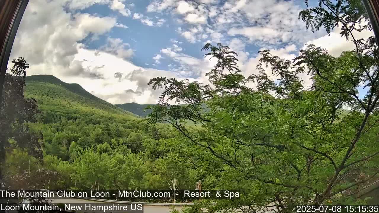 Loon Mountain Views from Club on Loon - Woodstock, New Hampshire, USA
