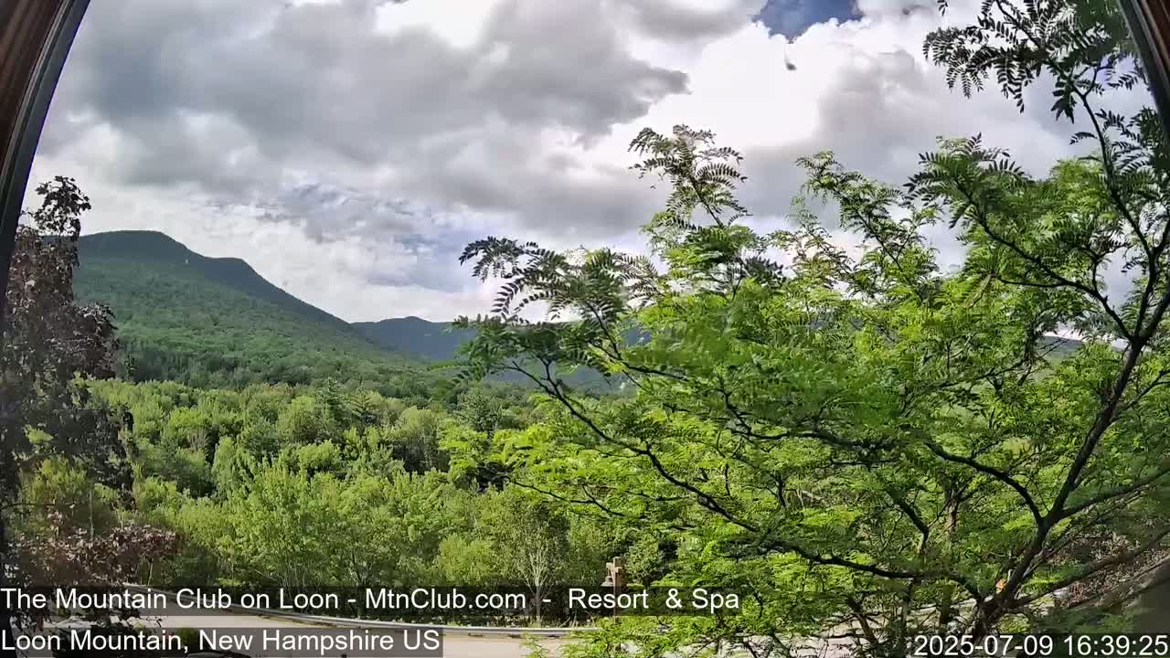 Loon Mountain Views from Club on Loon - Woodstock, New Hampshire, USA