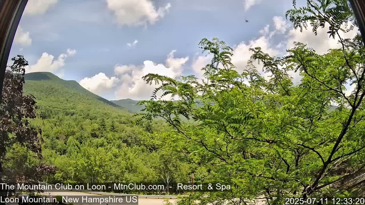 Loon Mountain Views from Club on Loon - Woodstock, New Hampshire, USA