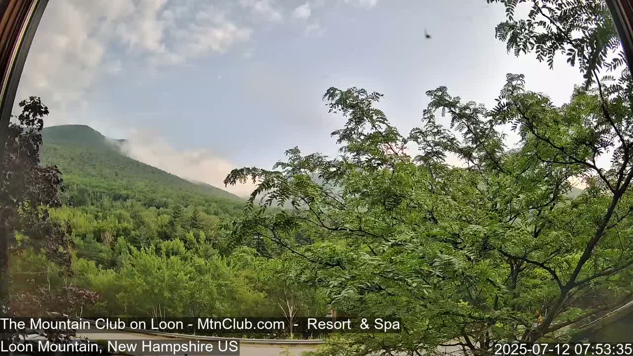 Loon Mountain Views from Club on Loon - Woodstock, New Hampshire, USA
