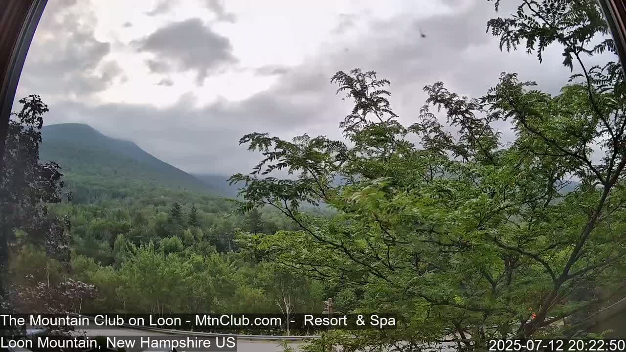 Loon Mountain Views from Club on Loon - Woodstock, New Hampshire, USA