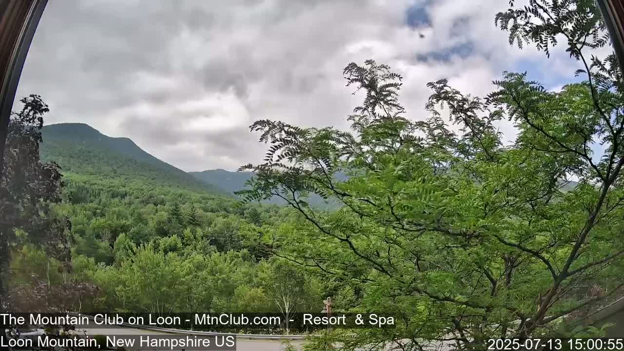 Loon Mountain Views from Club on Loon - Woodstock, New Hampshire, USA