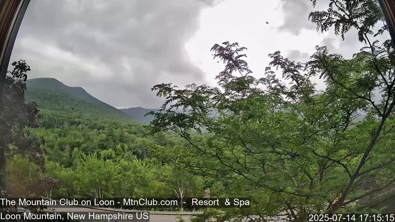 Loon Mountain Views from Club on Loon - Woodstock, New Hampshire, USA