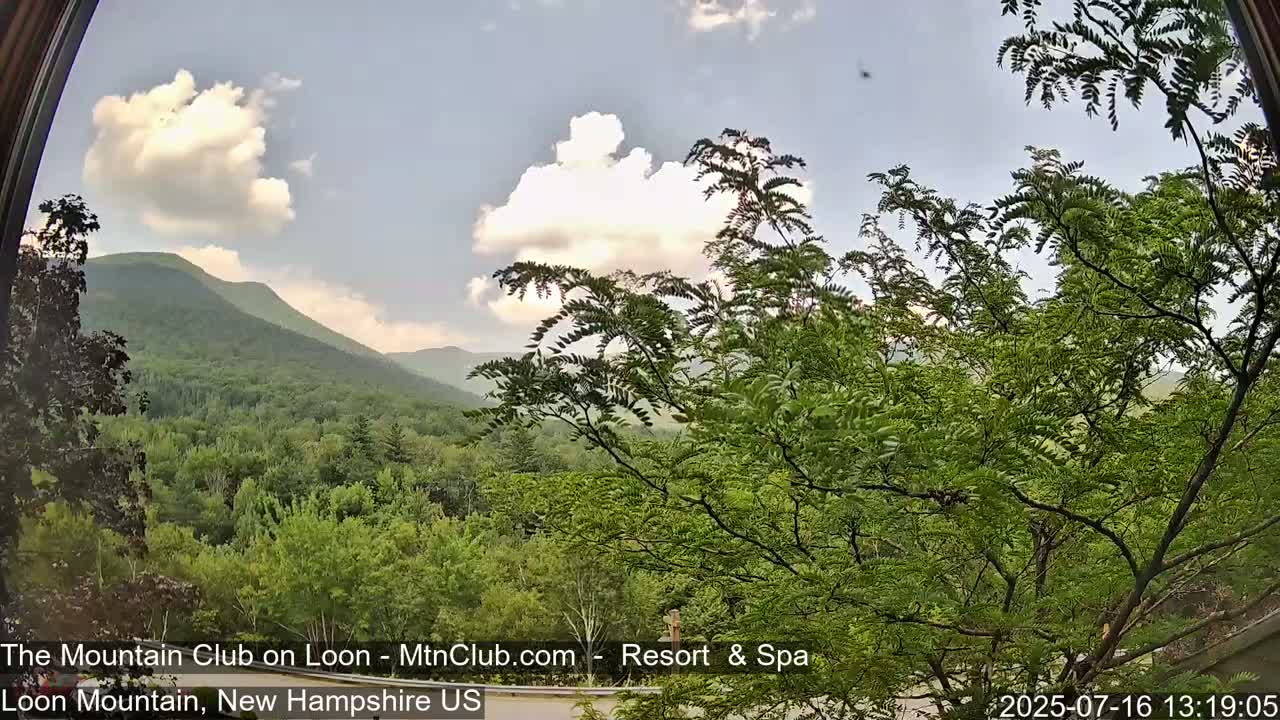 Loon Mountain Views from Club on Loon - Woodstock, New Hampshire, USA