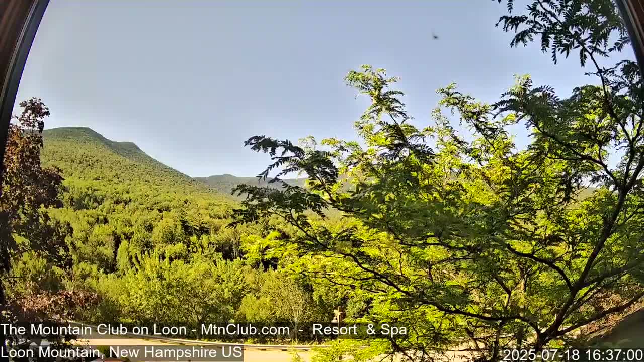 Loon Mountain Views from Club on Loon - Woodstock, New Hampshire, USA