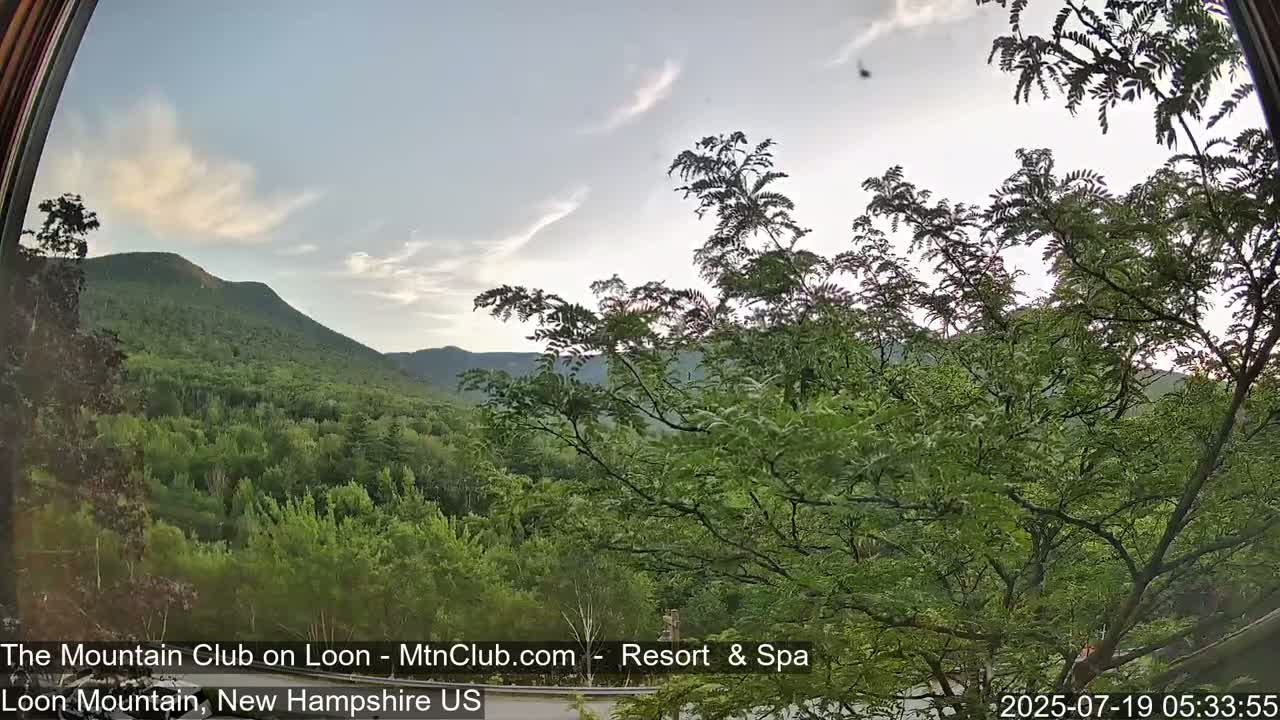 Loon Mountain Views from Club on Loon - Woodstock, New Hampshire, USA