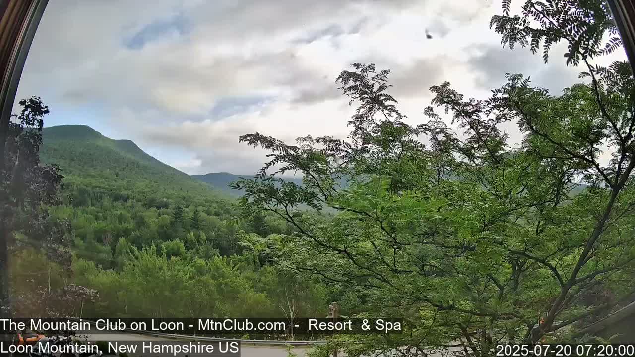 Loon Mountain Views from Club on Loon - Woodstock, New Hampshire, USA
