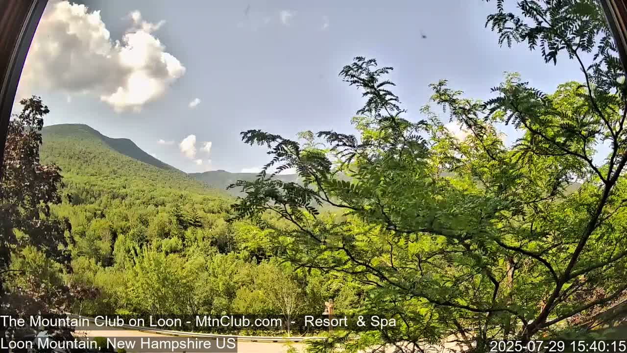 Loon Mountain Views from Club on Loon - Woodstock, New Hampshire, USA
