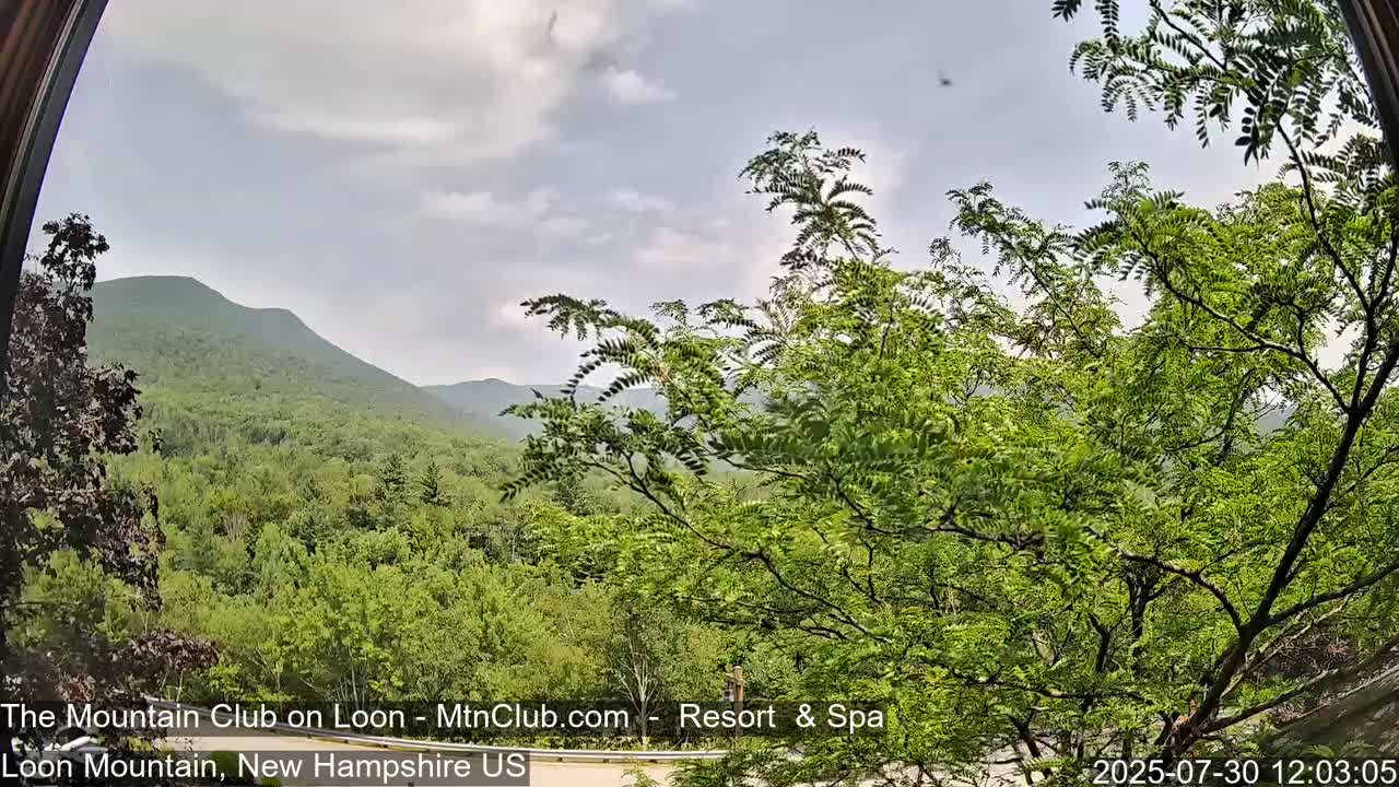 Loon Mountain Views from Club on Loon - Woodstock, New Hampshire, USA