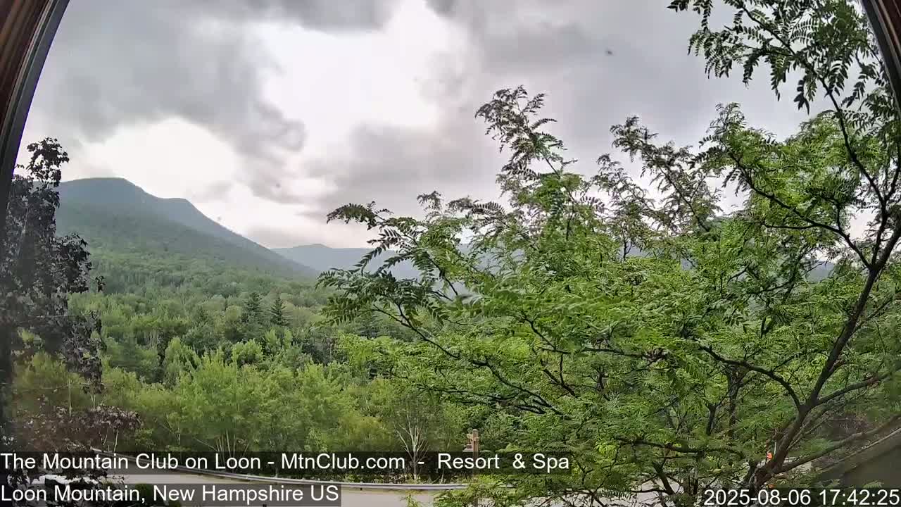Loon Mountain Views from Club on Loon - Woodstock, New Hampshire, USA