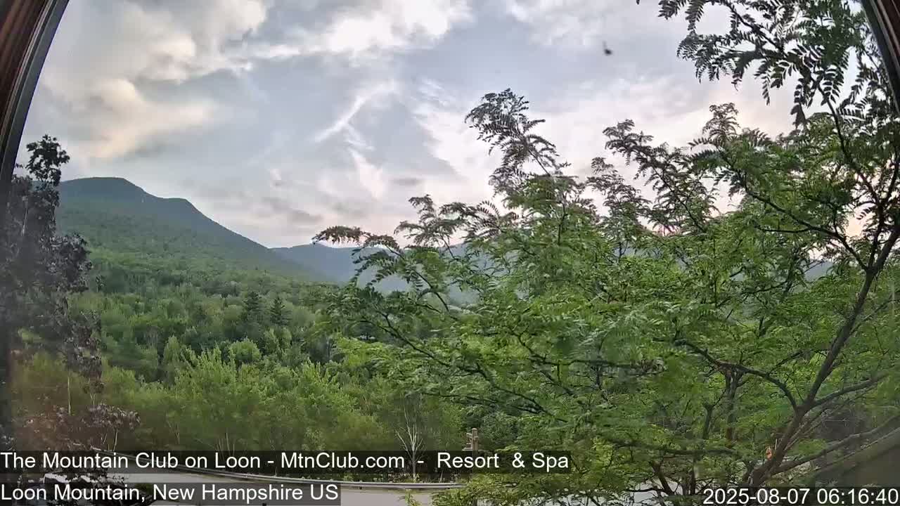 Loon Mountain Views from Club on Loon - Woodstock, New Hampshire, USA