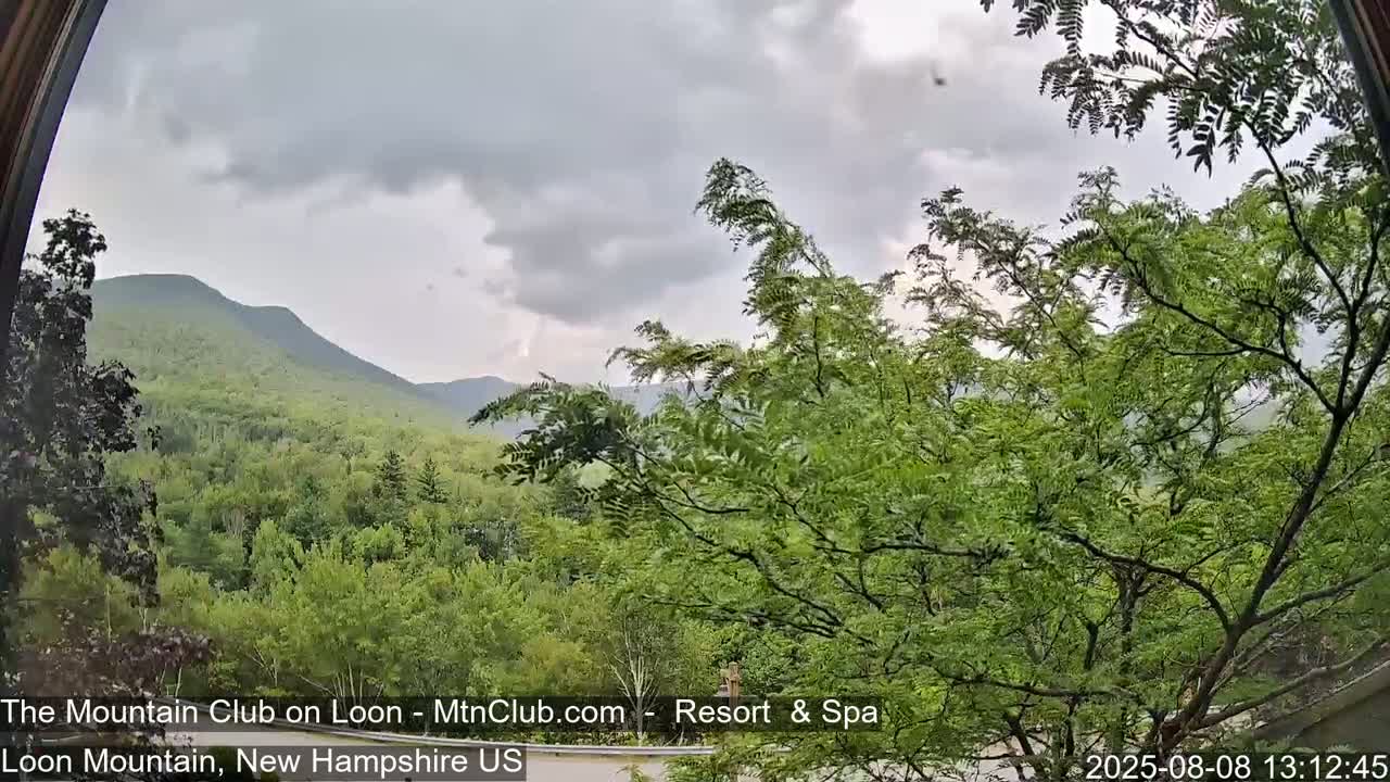Loon Mountain Views from Club on Loon - Woodstock, New Hampshire, USA