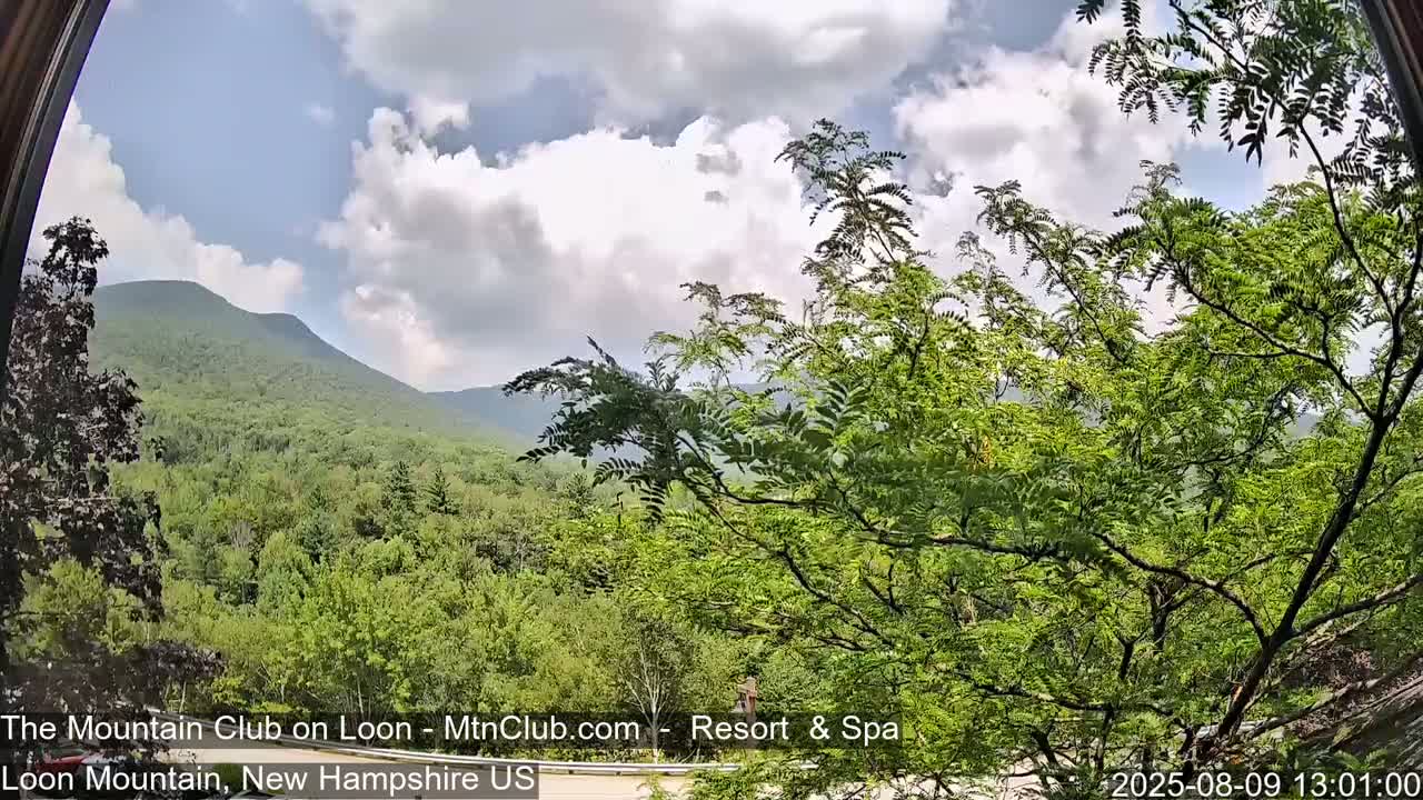 Loon Mountain Views from Club on Loon - Woodstock, New Hampshire, USA