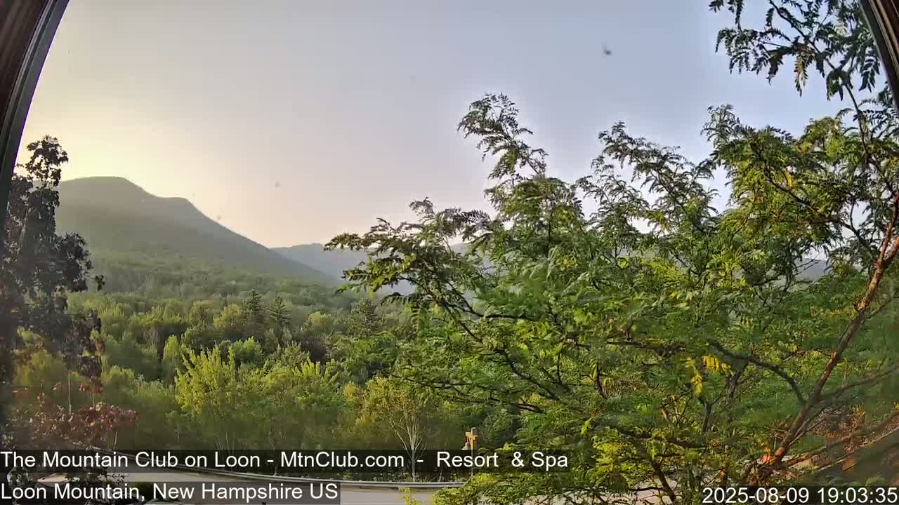 Loon Mountain Views from Club on Loon - Woodstock, New Hampshire, USA