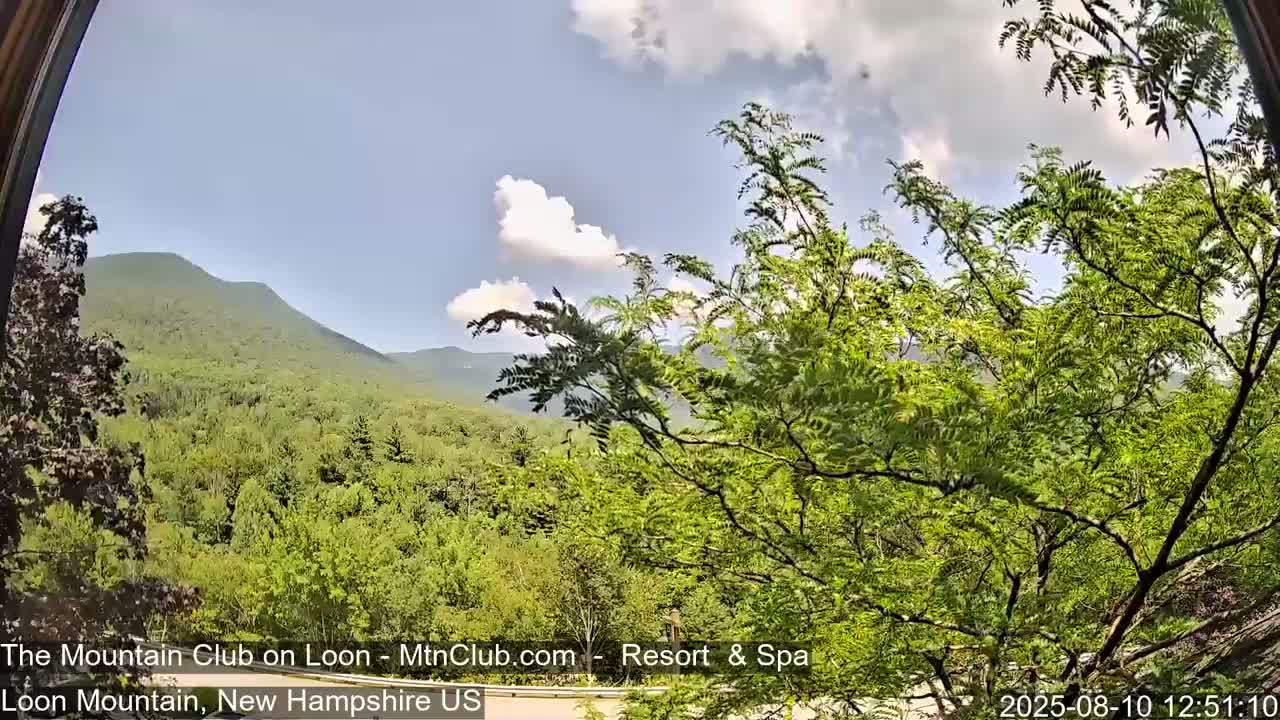 Loon Mountain Views from Club on Loon - Woodstock, New Hampshire, USA