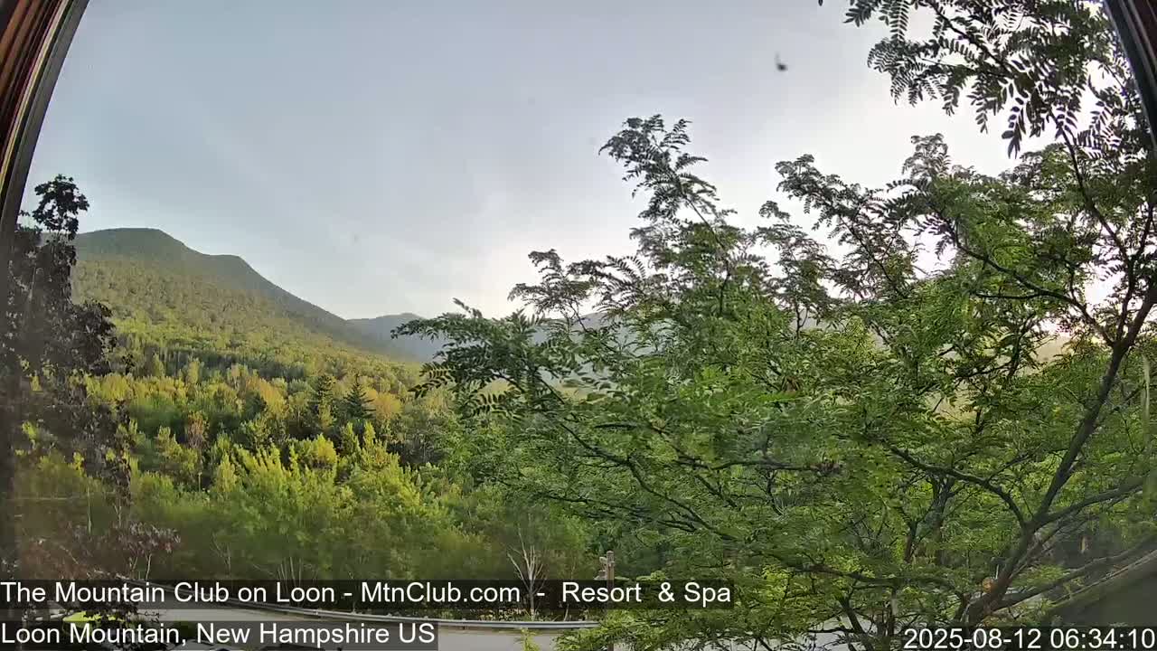 Loon Mountain Views from Club on Loon - Woodstock, New Hampshire, USA