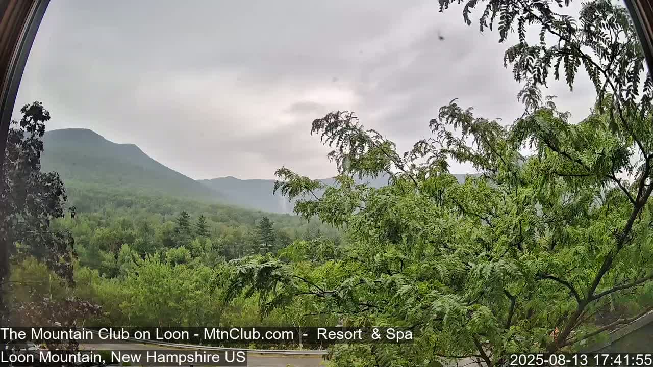 Loon Mountain Views from Club on Loon - Woodstock, New Hampshire, USA