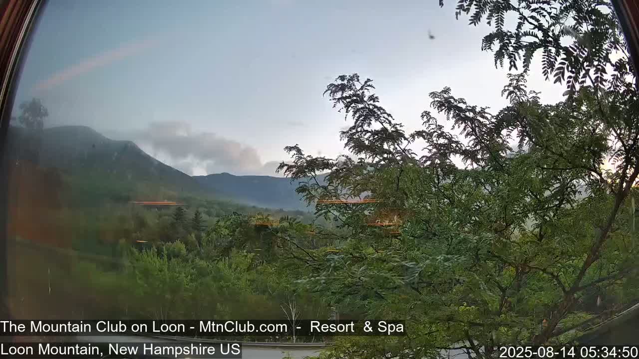 Loon Mountain Views from Club on Loon - Woodstock, New Hampshire, USA