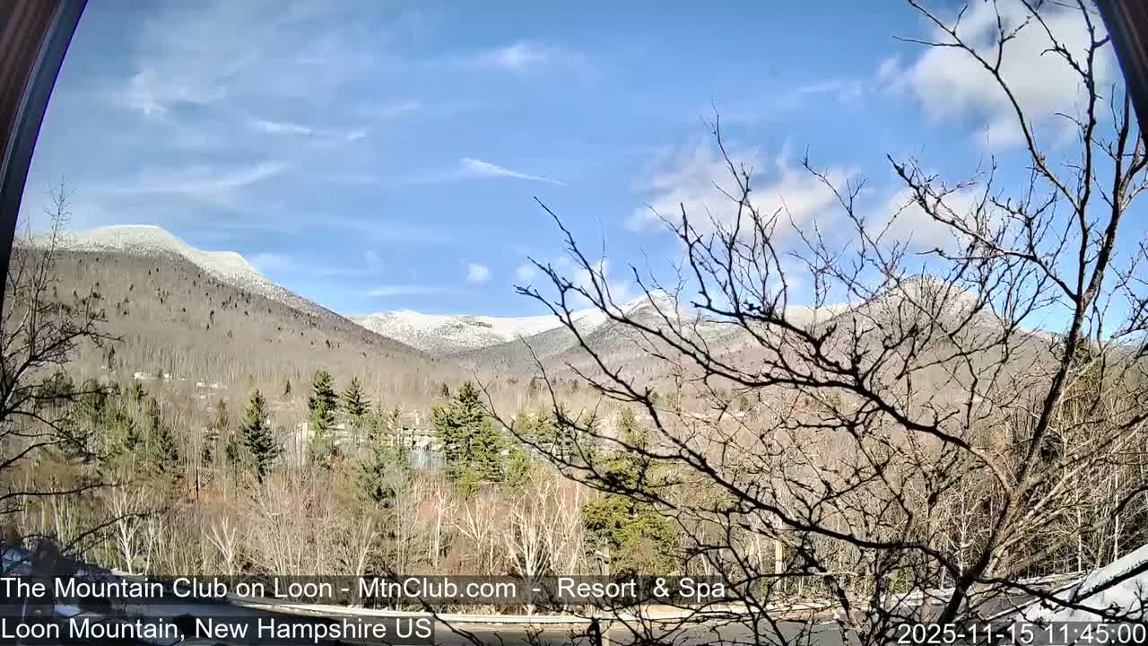 Loon Mountain Views from Club on Loon - Woodstock, New Hampshire, USA
