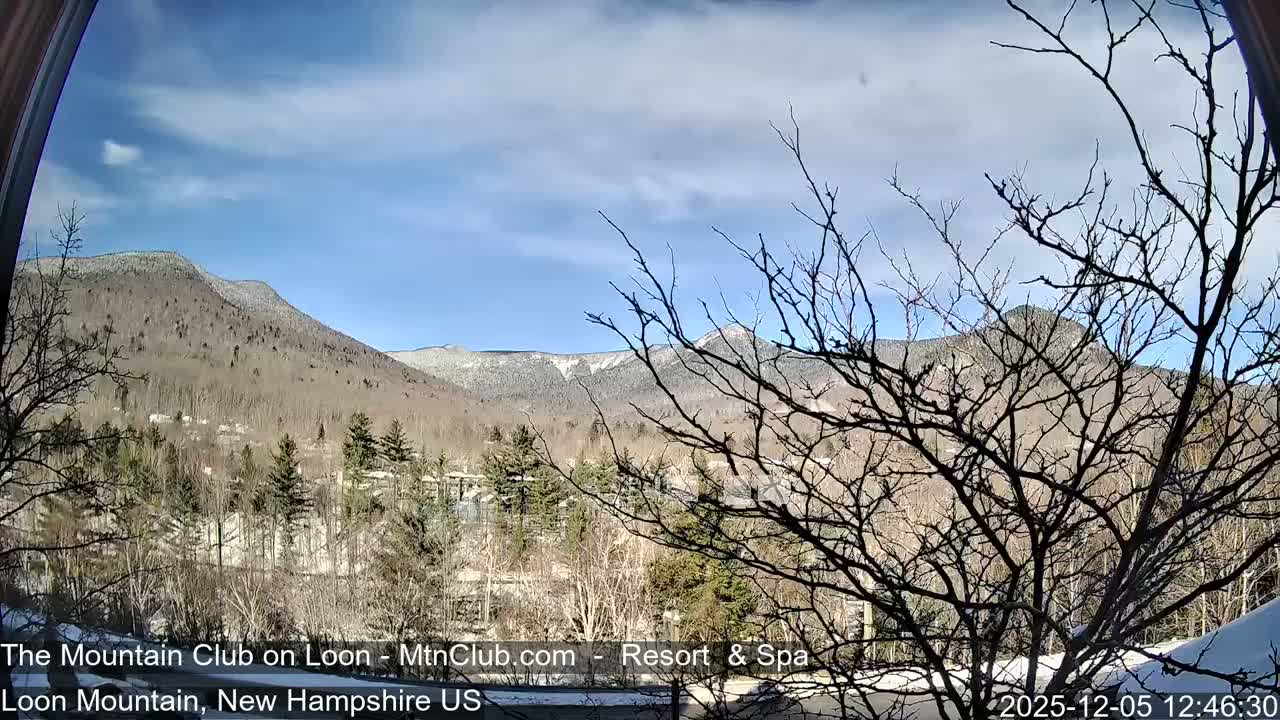 Loon Mountain Views from Club on Loon - Woodstock, New Hampshire, USA