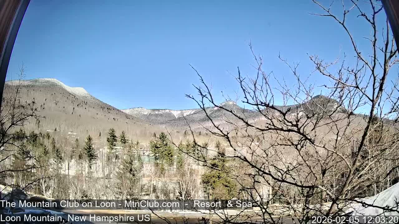 Loon Mountain Views from Club on Loon - Woodstock, New Hampshire, USA