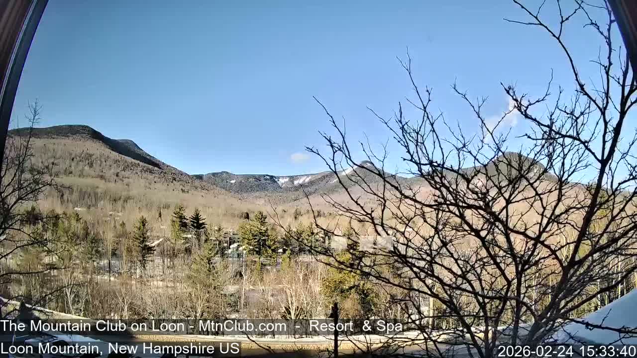 Loon Mountain Views from Club on Loon - Woodstock, New Hampshire, USA