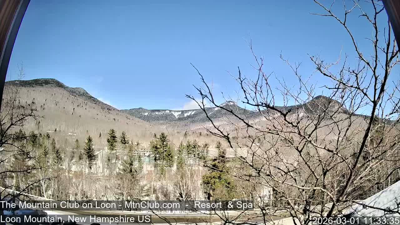 Loon Mountain Views from Club on Loon - Woodstock, New Hampshire, USA