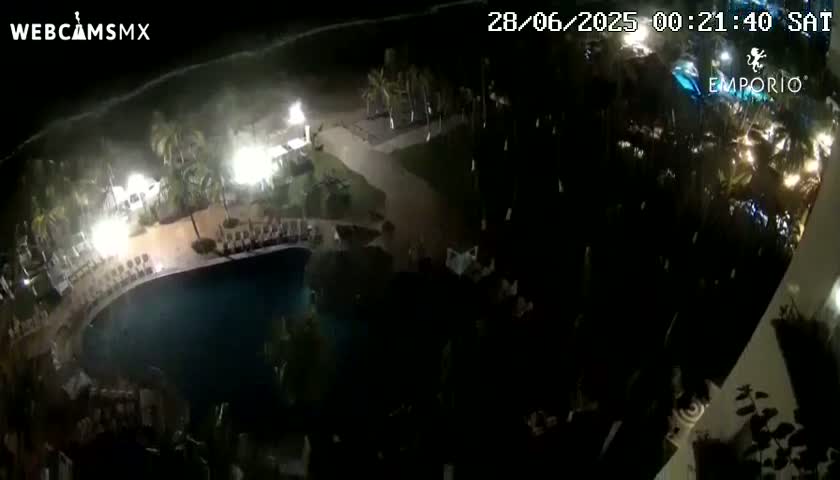 Ixtapa Zihuatanejo, Playa Thalia Beach live Cam - Zihuatanejo de Azueta, Guerrero, Mexico