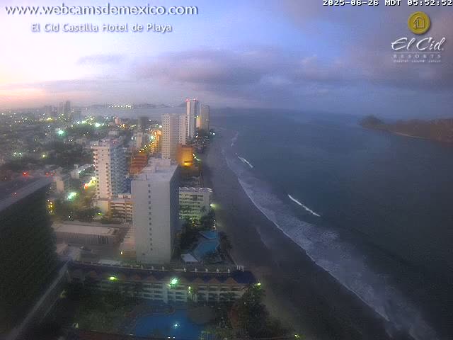 Mazatlan/Mazatlán City & Beach Live Cam - Mazatlan, Sinaloa, Mexico