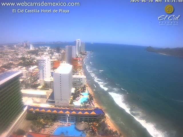 Mazatlan/Mazatlán City & Beach Live Cam - Mazatlan, Sinaloa, Mexico