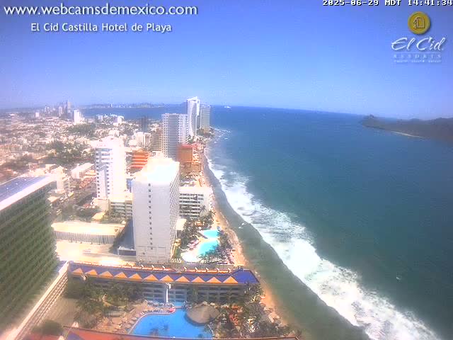 Mazatlan/Mazatlán City & Beach Live Cam - Mazatlan, Sinaloa, Mexico