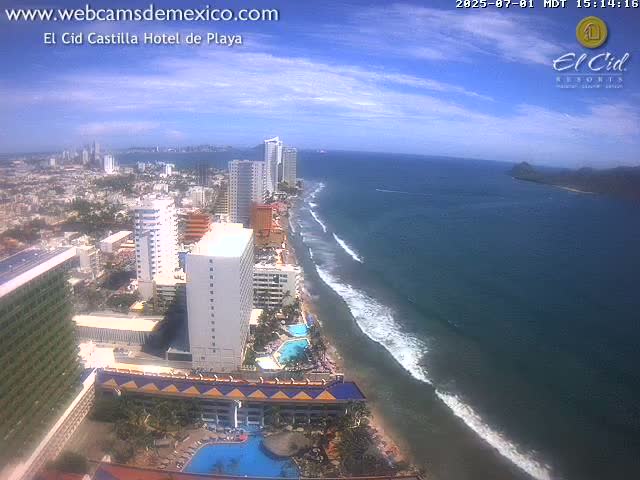 Mazatlan/Mazatlán City & Beach Live Cam - Mazatlan, Sinaloa, Mexico