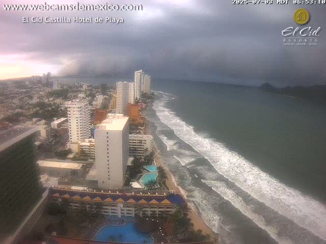 Mazatlan/Mazatlán City & Beach Live Cam - Mazatlan, Sinaloa, Mexico