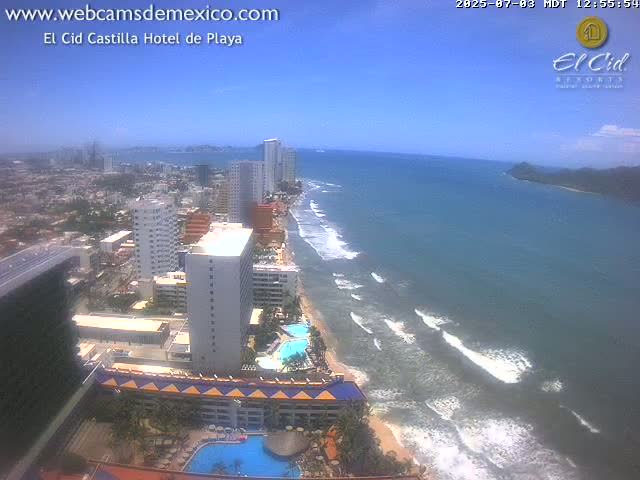 Mazatlan/Mazatlán City & Beach Live Cam - Mazatlan, Sinaloa, Mexico