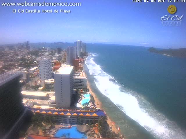 Mazatlan/Mazatlán City & Beach Live Cam - Mazatlan, Sinaloa, Mexico