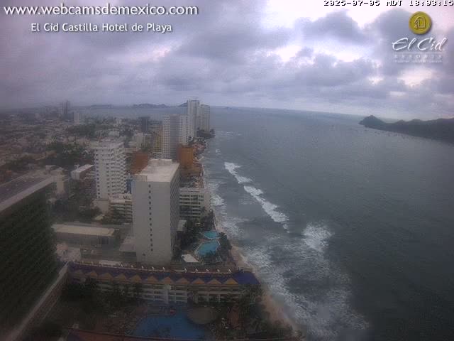 Mazatlan/Mazatlán City & Beach Live Cam - Mazatlan, Sinaloa, Mexico