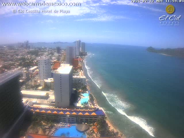 Mazatlan/Mazatlán City & Beach Live Cam - Mazatlan, Sinaloa, Mexico