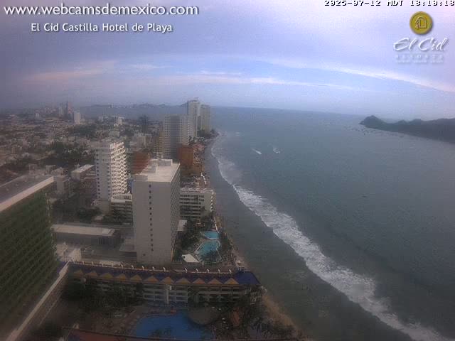 Mazatlan/Mazatlán City & Beach Live Cam - Mazatlan, Sinaloa, Mexico