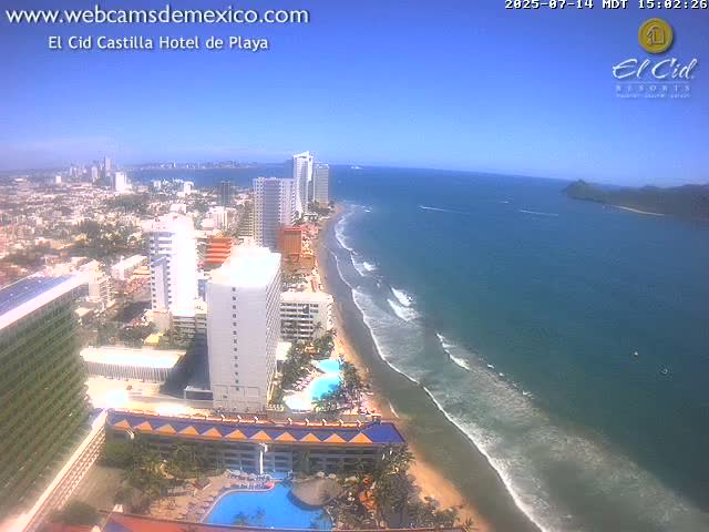 Mazatlan/Mazatlán City & Beach Live Cam - Mazatlan, Sinaloa, Mexico