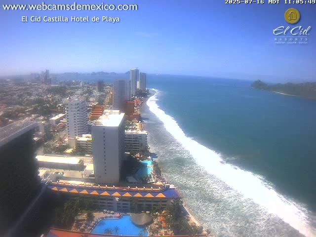 Mazatlan/Mazatlán City & Beach Live Cam - Mazatlan, Sinaloa, Mexico