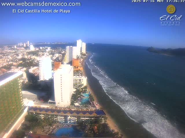 Mazatlan/Mazatlán City & Beach Live Cam - Mazatlan, Sinaloa, Mexico