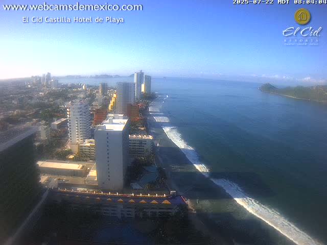 Mazatlan/Mazatlán City & Beach Live Cam - Mazatlan, Sinaloa, Mexico
