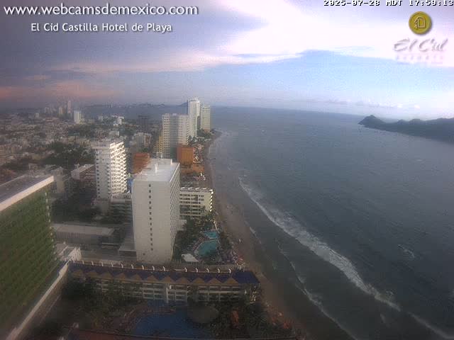 Mazatlan/Mazatlán City & Beach Live Cam - Mazatlan, Sinaloa, Mexico