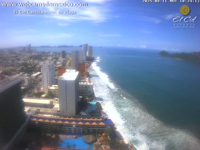 Mazatlan/Mazatlán City & Beach Live Cam - Mazatlan, Sinaloa, Mexico
